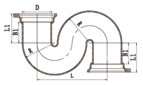 柔性铸铁管用处多防火防噪有耐用