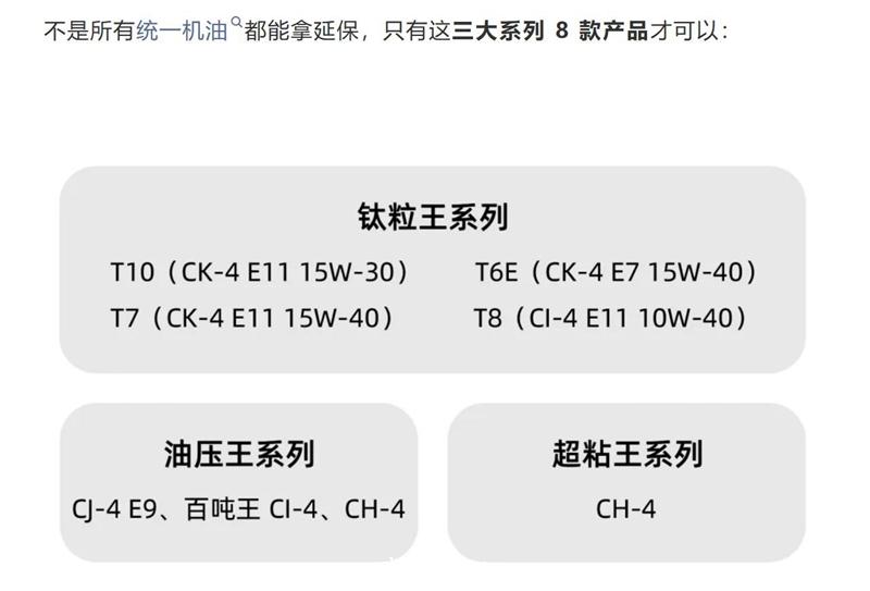 卡友年后开工选机油，统一送最高12000元发动机延保