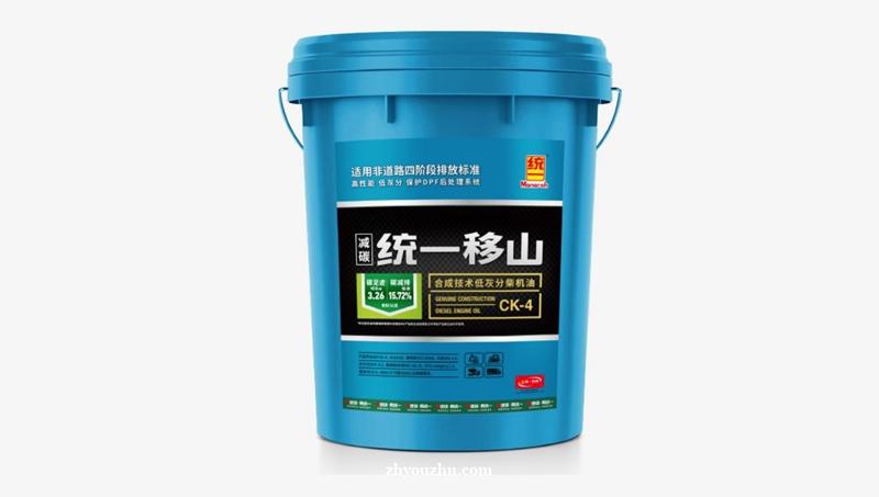 统一移山CK-4柴机油，为“国四”非道路设备注入强劲动力