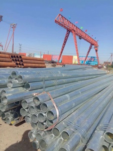 热镀锌钢管厂家供应DN32家用暖气水管批发零售加厚镀锌钢管