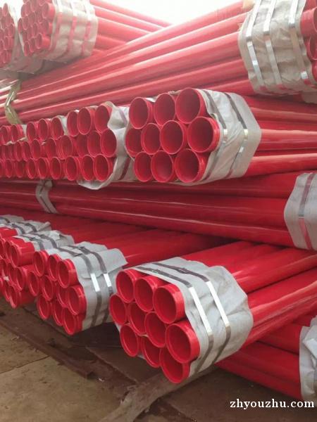 涂塑钢管内外热浸塑消防给水电力工程用4寸外径114q235现