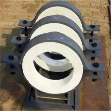 蒸汽保温钢管架空隔热管托固定导向滑动隔热管托支架
