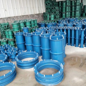 供应AB柔性密闭防水套管柔性防水套管钢套管人防密闭穿墙套管