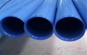 法兰链接涂塑钢管 排水用涂塑钢管 环氧粉末涂塑复合钢管