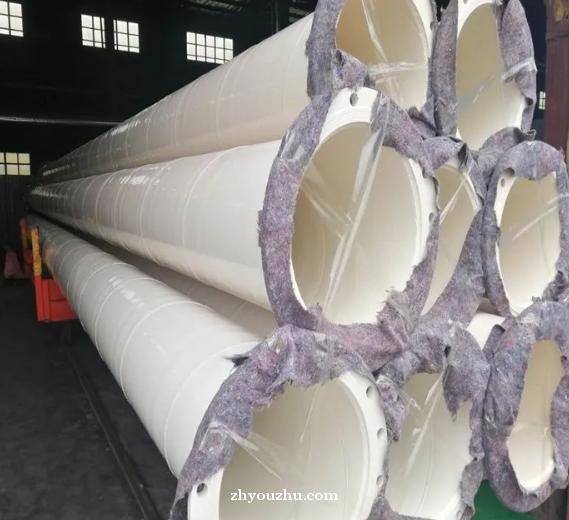 给排水内外涂塑复合钢管DN300环氧树脂螺旋防腐钢管