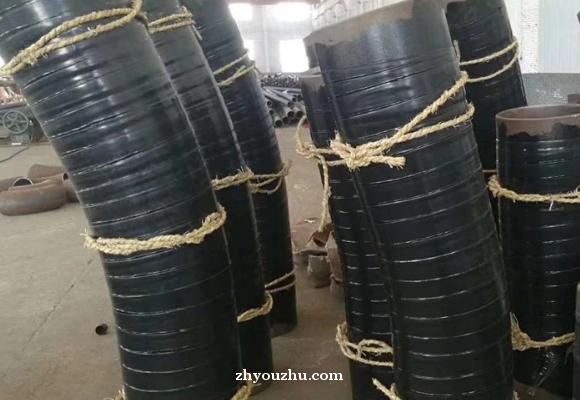 内外环氧粉末防腐管中频热煨DN200 加强级3PE防腐90度