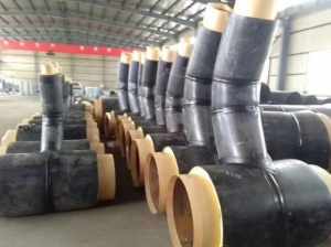 对焊国标大口径不锈钢焊接管道碳钢Q235聚氨酯直埋保温跨越三