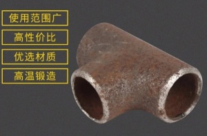 飞机场消防工程用 气体灭火系统管件 内外镀锌 锻制异径高压三