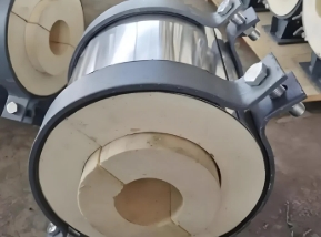 生产制造 高密度 隔热 聚氨酯管箍 保冷滑动固定管托DN30