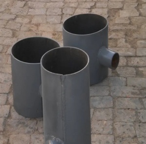 碳钢制品-管件-排泥三通-DN1000*DN300-1020/