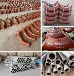 双金属自蔓燃稀土高铬堆焊合金耐磨钢管 弯头 冶金输灰送粉管道