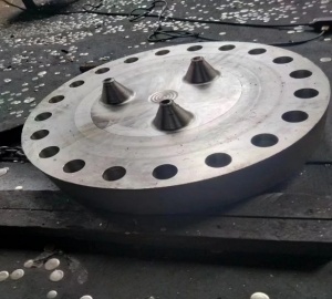 大型合金非标异形锻打法兰 换热器法兰盘不锈钢管件