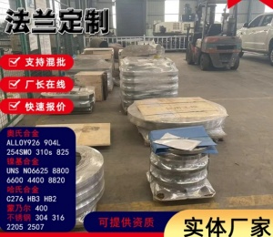 镍基合金平焊法兰 奥式合金400对焊凸面法 兰厂家