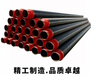 保温钢管 聚氨酯保温管道GB/T29047预制直埋保温管10