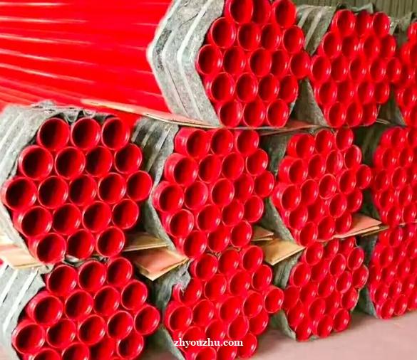 TPEP防腐钢管 外3pe内涂塑无缝钢管 3pe防腐厂家供应