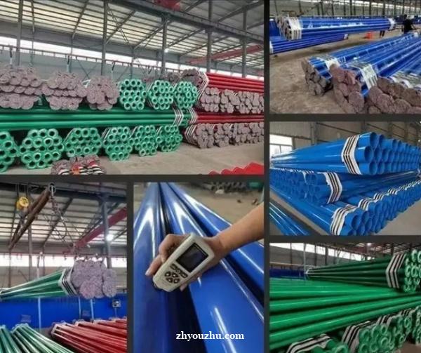 消防用涂塑钢管 国标镀锌基材 防火阻燃 适用于给排水系统