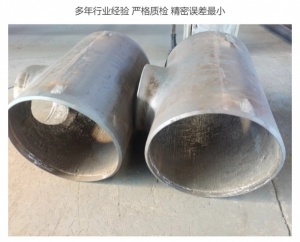 电厂双金属耐磨管 矿石输送耐磨管 矿石输送管