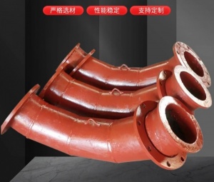 DN150双金属煤粉输送 堆焊合金 碳化硅耐磨弯头 可来图定