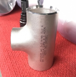 不锈钢等径对焊三通管件 对焊三通冲压异径三通管材