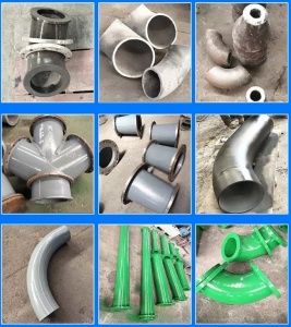 稀土合金煤粉混合器 双金属耐磨四通 用于电厂煤粉输送