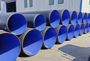 给排水TPEP防腐钢管 饮水用内ep外pe埋地环氧粉末