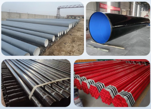 水泥砂浆防腐钢管 内ipn8710外环氧煤沥青螺旋管给水排污