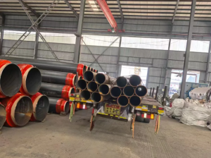 直埋蒸汽保温管地埋架空钢套钢管内滑动蒸汽保温