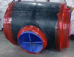 异径聚氨酯保温管道 预制埋地热力三通管件厂家