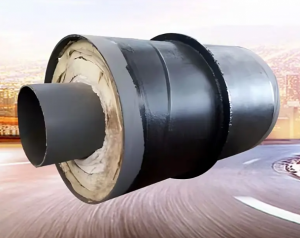 预制直埋聚氨酯保温T型三通 弯头 同心异径管 跨越三通管件