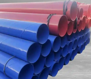 饮用水涂塑钢管 输水用螺旋焊接钢管大口径涂塑复合钢管 DN1
