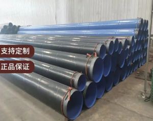 污水处理 DN529*8 环氧煤沥青防腐钢管 三油两布防腐管