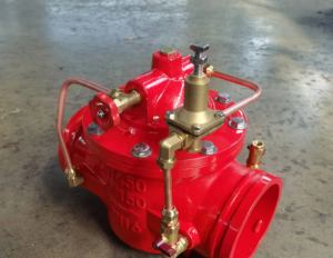 安全泄水阀 沟槽式500X持压泄压阀 球墨铸铁材质 规格多样