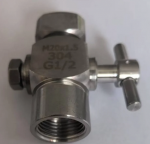 不锈钢三通旋塞阀 压力表阀 双内丝内外丝 高压高温蒸汽锅炉