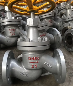 铸钢氨用截止阀J41B型号 手动法兰连接常温