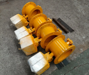 1对1技术指导使用烟道调节阀 通风蝶阀