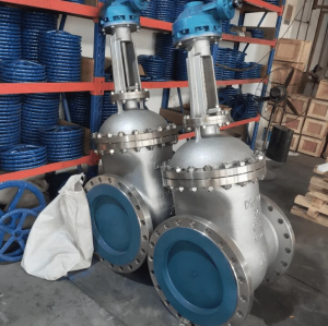 蒸汽管道法兰连接不锈钢美标闸阀Z41W-150LB