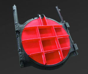 污水水库平板弧形闸阀厂家 镶铜闸板 供应铸铁闸门