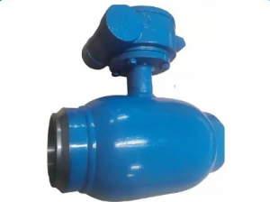 全通径固定球涡轮全焊接球阀Q367F-25C DN600